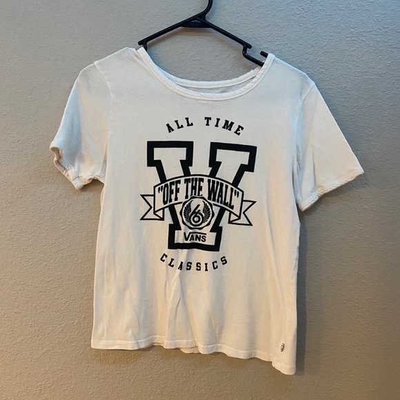 Vans Tops - Vans White T-shirt